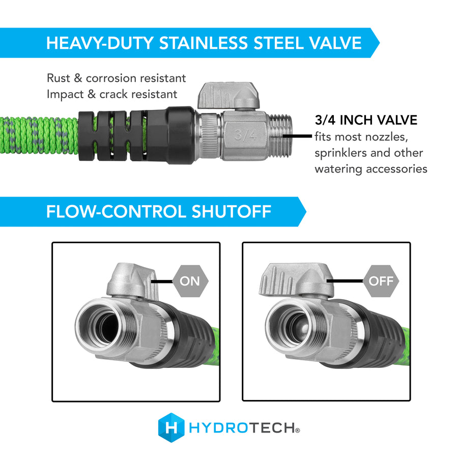 Pro Series Expandable 3/4 in Diameter x 50 ft. Max-Flow Hose
