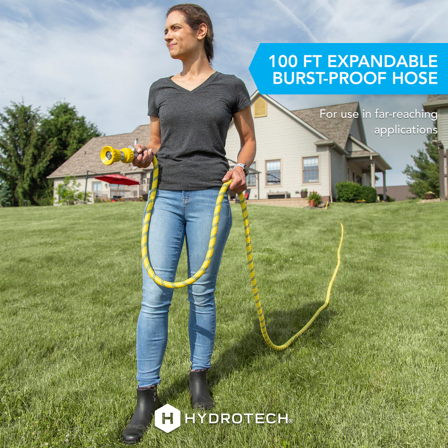 Pro Series Expandable 3/4 in Diameter x 100 ft. Max-Flow Hose