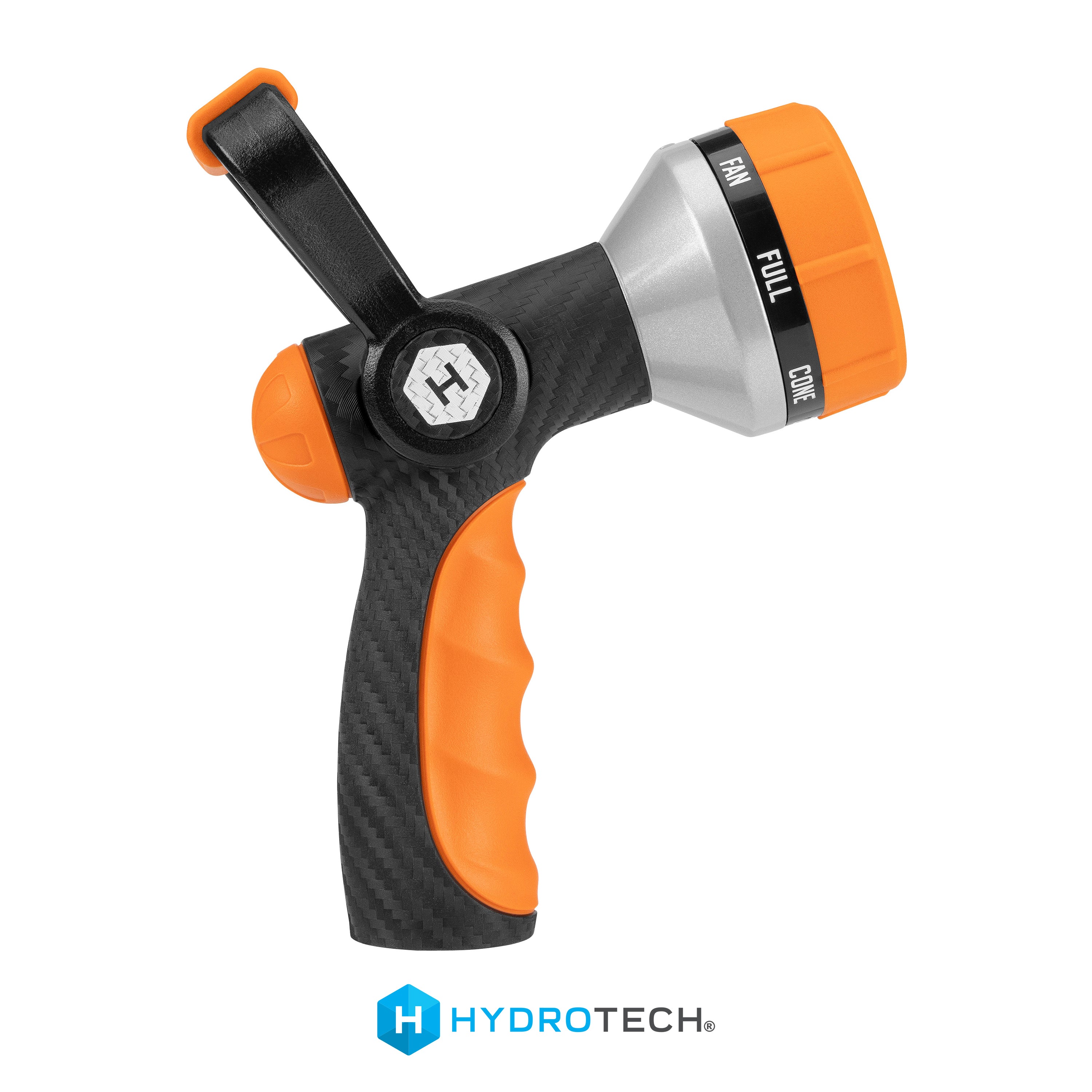 fan spray nozzle for garden hose Hydrotech Heavy Duty Fireman's 8 Pattern Nozzle