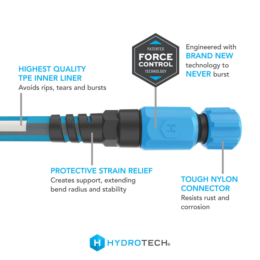 5/8" x 25' FLATJACKET Hose - Blue