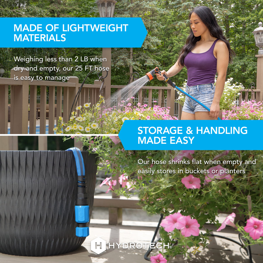 5/8" x 25' FLATJACKET Hose - Blue