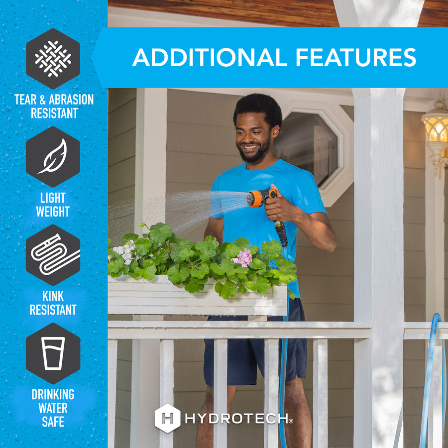 5/8" x 25' FLATJACKET Hose - Blue