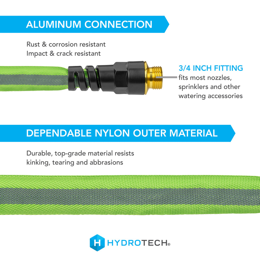 5/8" x 50' FLATJACKET Hose - Green