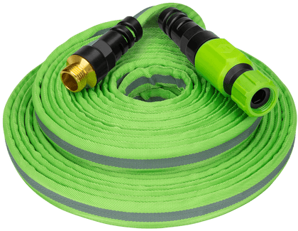 maybe an image about 5/8" x 50' FLATJACKET Hose - Green