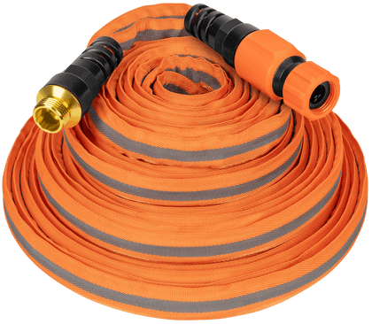 maybe an image about 5/8" x 75' FLATJACKET Hose - Orange