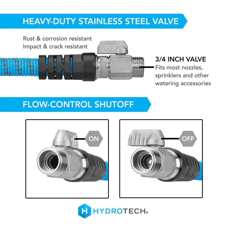 Pro Series Expandable 3/4 in Diameter x 25 ft. Max-Flow Hose
