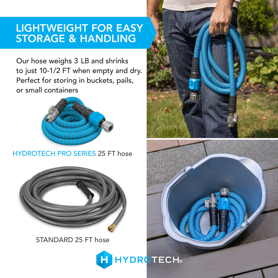 Pro Series Expandable 3/4 in Diameter x 25 ft. Max-Flow Hose