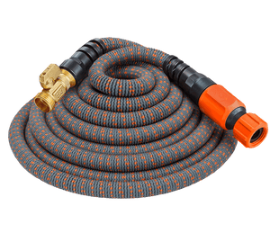 maybe an image about 5/8" x 75' Expandable Burst Proof Hose - Orange