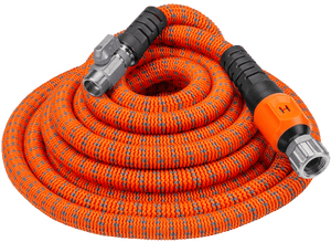 maybe an image about Pro Series Expandable 3/4 in Diameter x 75 ft. Max-Flow Hose