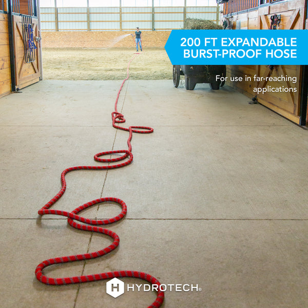Hose Path Building Pro Series Expandable 3/4 in Diameter x 200 ft. Max-Flow Hose