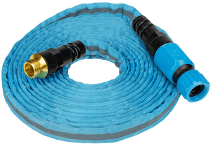 maybe an image about 5/8" x 25' FLATJACKET Hose - Blue