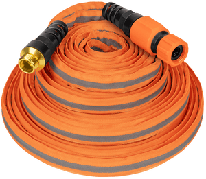 maybe an image about 5/8" x 75' FLATJACKET Hose - Orange