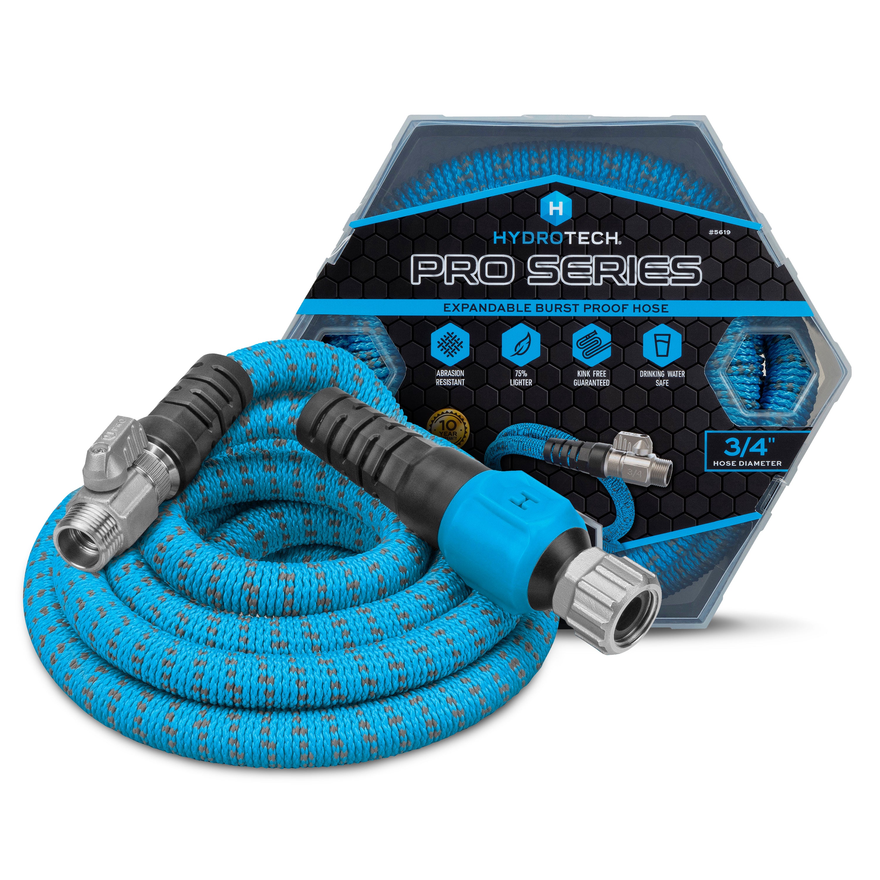 Hose Path Building Pro Series Expandable 3/4 in Diameter x 25 ft. Max-Flow Hose