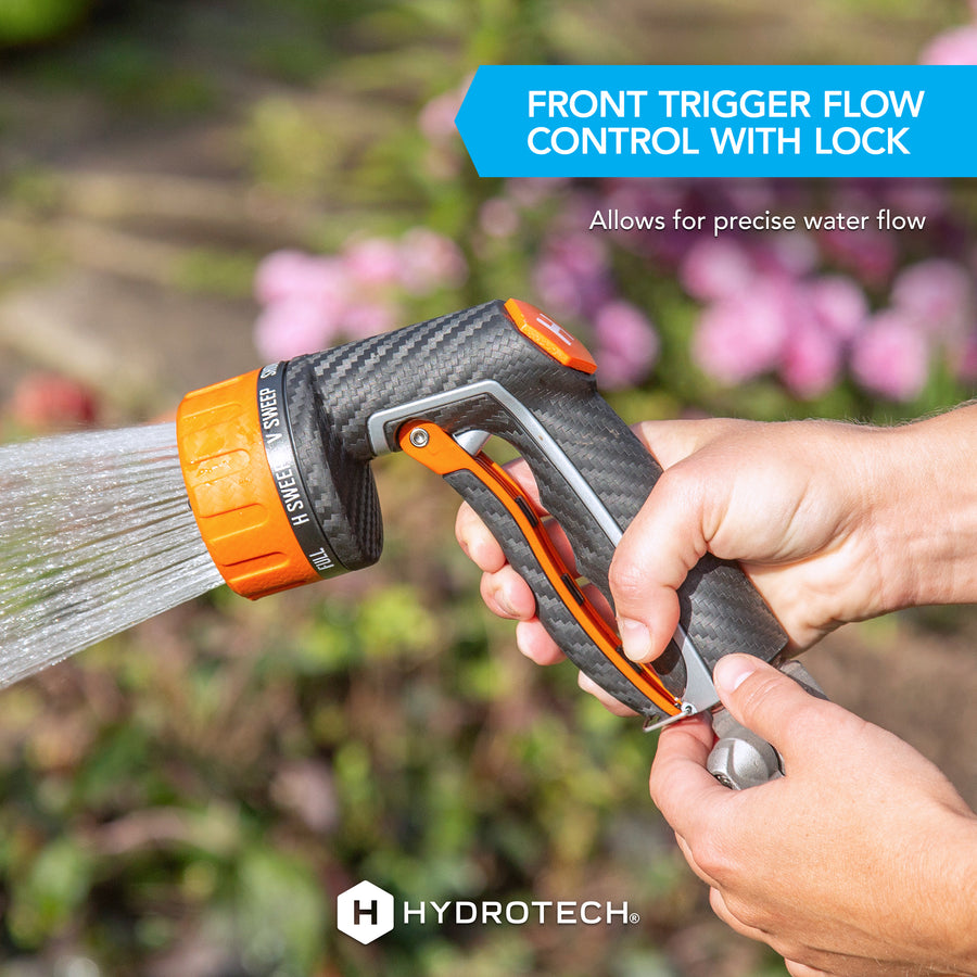Heavy Duty Front Trigger 8 Pattern Hose Nozzle
