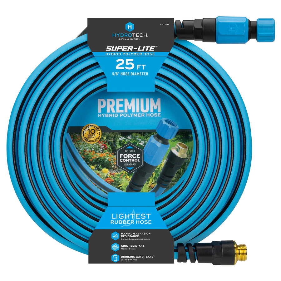 5/8" x 25' Hybrid Polymer Super-Lite Hose - Blue