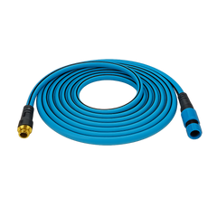 maybe an image about 5/8" x 25' Hybrid Polymer Super-Lite Hose - Blue