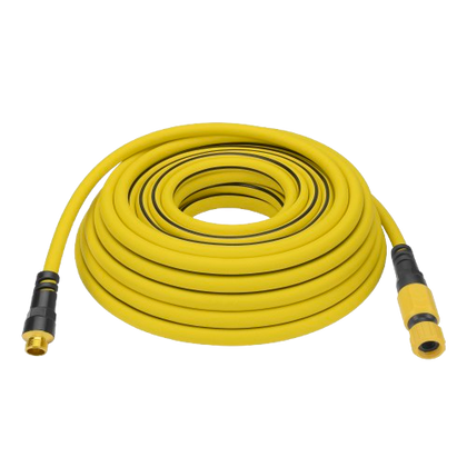 maybe an image about 5/8" x 100' Hybrid Polymer Super-Lite Hose - Yellow