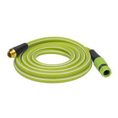 maybe an image about HydroTech Italia 5/8" x 50 ft. Hybrid Polymer Expandable Garden Hose
